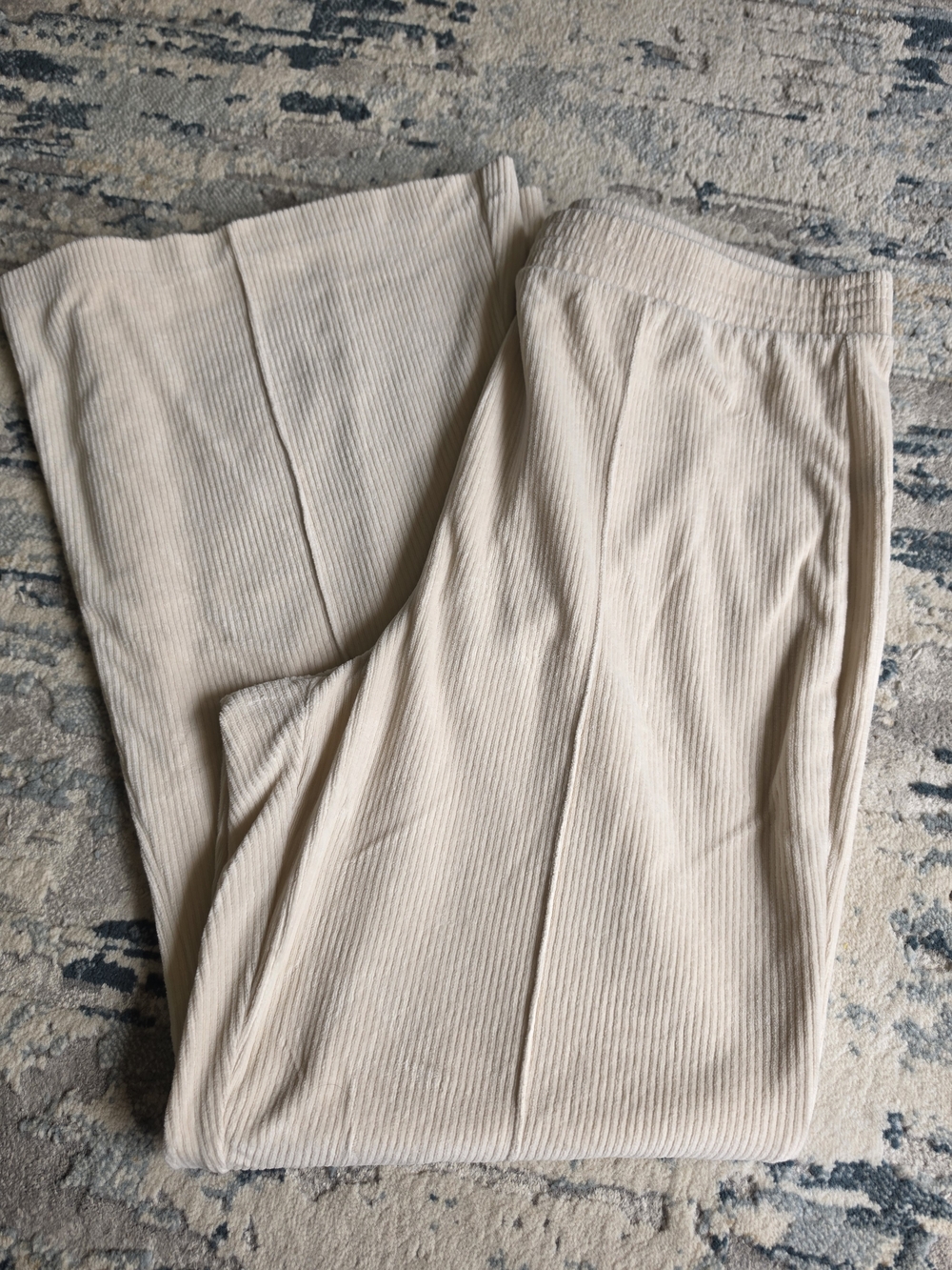 Aerie Groove Ribbed Flare Pants XL